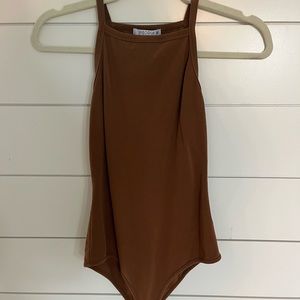 Brown Bodysuit